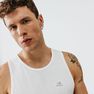 KALENJI - Extra Large KALENJI DRY MEN'S RUNNING BREATHABLE TANK TOP, Snow White KALENJI - Extra Large KALENJI DRY MEN'S RUNNING BREATHABLE TANK TOP, Snow White
