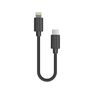 POWEROLOGY - Powerology USB-C to Lightning Cable 0.25m Black POWEROLOGY - Powerology USB-C to Lightning Cable 0.25m Black