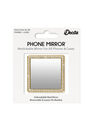 iDecoz - iDecoz Gold Square with Crystals' Mirror for Smartphones iDecoz - iDecoz Gold Square with Crystals' Mirror for Smartphones