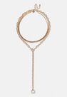 Missguided - Gold Gold Look Chain Drop Necklace Missguided - Gold Gold Look Chain Drop Necklace