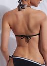 Calzedonia - BLACK/WHITE Padded Triangle Bikini Top Lanzarote Calzedonia - BLACK/WHITE Padded Triangle Bikini Top Lanzarote