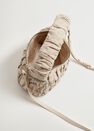 Mango - light beige Bag with ruched detail Mango - light beige Bag with ruched detail