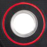 DOMYOS - 2.5 Kg Rubber Weight Disc 28 Mm - 2.5 Kg - Black DOMYOS - 2.5 Kg Rubber Weight Disc 28 Mm - 2.5 Kg - Black