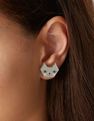 LITTLE MOOSE - Little Moose Faces Cat Stud Earrings LITTLE MOOSE - Little Moose Faces Cat Stud Earrings
