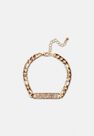 Missguided - Gold Gold Look Pave Bar Chain Bracelet Missguided - Gold Gold Look Pave Bar Chain Bracelet