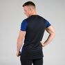 DOMYOS - Medium Weight Training Chest Day T-Shirt, Midnight Indigo DOMYOS - Medium Weight Training Chest Day T-Shirt, Midnight Indigo