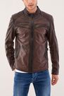Salsa Jeans - Beige Leather biker jacket Salsa Jeans - Beige Leather biker jacket