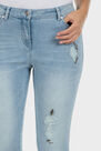 Punt Roma - Denim trousers with gemstones Punt Roma - Denim trousers with gemstones