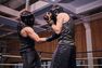 OUTSHOCK - L/XL Adult Boxing and Martial Arts Head Guard, Black OUTSHOCK - L/XL Adult Boxing and Martial Arts Head Guard, Black