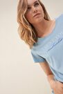 Salsa Jeans - Blue T-shirt with print Salsa Jeans - Blue T-shirt with print
