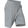 NYAMBA - M Fitness Long Stretch Cotton Shorts - Mottled Grey - Grey Blue NYAMBA - M Fitness Long Stretch Cotton Shorts - Mottled Grey - Grey Blue