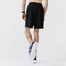 KALENJI - Small Run Dry+ Men's Running Long Shorts With Integrated Undershorts, Black KALENJI - Small Run Dry+ Men's Running Long Shorts With Integrated Undershorts, Black
