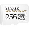 SANDISK - Sandisk High Endurance 256GB microSDXC Card with Adapter SANDISK - Sandisk High Endurance 256GB microSDXC Card with Adapter