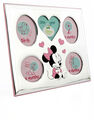 DISNEY - Disney Minnie My First Year Photo Frame Silver/Pink DISNEY - Disney Minnie My First Year Photo Frame Silver/Pink