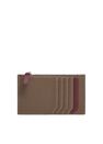Mango - Pastel Brown Saffiano-Effect Cardholder Mango - Pastel Brown Saffiano-Effect Cardholder