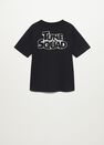 Mango - black Taz cotton t-shirt, Kids Boy Mango - black Taz cotton t-shirt, Kids Boy