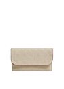 Mango - natural white Jute wallet with chain Mango - natural white Jute wallet with chain