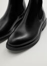Mango - black Leather Chelsea ankle boots Mango - black Leather Chelsea ankle boots