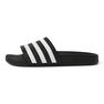 Adidas - Black Adilette Aqua Shoes, Men Adidas - Black Adilette Aqua Shoes, Men