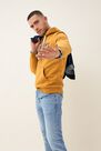 Salsa Jeans - Yellow Hoodie with logo Salsa Jeans - Yellow Hoodie with logo