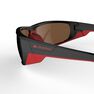 QUECHUA - Unique Size Adult Hiking Sunglasses Category 4 Polarised MH570, Black QUECHUA - Unique Size Adult Hiking Sunglasses Category 4 Polarised MH570, Black