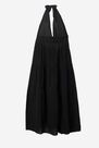 Calzedonia - Black Long Fabric Dress With Drawstring, Women - One-Size Calzedonia - Black Long Fabric Dress With Drawstring, Women - One-Size