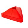 KIPSTA - 10-Pack Essential Football Training Flat Markers - Fluo Blood Orange KIPSTA - 10-Pack Essential Football Training Flat Markers - Fluo Blood Orange