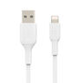 BELKIN - Belkin BoostCharge Lightning to USB-A Cable 1m White BELKIN - Belkin BoostCharge Lightning to USB-A Cable 1m White