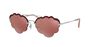 MIU MIU - Silver Irregular Miu Miu MU 57US MIU MIU - Silver Irregular Miu Miu MU 57US