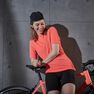 TRIBAN - S 100 Women's Short-Sleeved Cycling Jersey - Pink - Fluo Coral Pink TRIBAN - S 100 Women's Short-Sleeved Cycling Jersey - Pink - Fluo Coral Pink