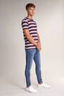 Salsa Jeans - Blue Striped t-shirt with pocket Salsa Jeans - Blue Striped t-shirt with pocket