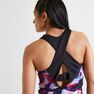 DOMYOS - M/L 520 Women's Cardio Fitness Tank Top - /Pale, Multi Colour DOMYOS - M/L 520 Women's Cardio Fitness Tank Top - /Pale, Multi Colour