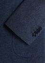 Mango - navy Slim fit herringbone structured blazer Mango - navy Slim fit herringbone structured blazer