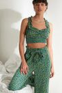 Urban Outfitters - GRN Out From Under Rita Floral Frill Trousers Urban Outfitters - GRN Out From Under Rita Floral Frill Trousers