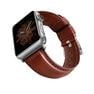 VIVA MADRID - Viva Madrid Montre Cordovan Brown Strap Silver Buckle for Apple Watch 42/44 mm VIVA MADRID - Viva Madrid Montre Cordovan Brown Strap Silver Buckle for Apple Watch 42/44 mm