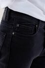 Salsa Jeans - Black Slender slim carrot jeans with light wear Salsa Jeans - Black Slender slim carrot jeans with light wear