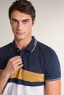 Salsa Jeans - Blue Regular fit polo shirt with stripes Salsa Jeans - Blue Regular fit polo shirt with stripes