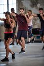 DOMYOS - Medium FST 500 Cardio Fitness Shorts AOP, Black DOMYOS - Medium FST 500 Cardio Fitness Shorts AOP, Black