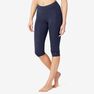 NYAMBA - W26 L30 Cotton Fitness Cropped Bottoms Fit+, Navy Blue NYAMBA - W26 L30 Cotton Fitness Cropped Bottoms Fit+, Navy Blue