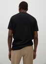 Mango - black Regular fit flowy t-shirt, Men Mango - black Regular fit flowy t-shirt, Men