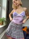Urban Outfitters - L GR UO 00s Grey Check Kilt Urban Outfitters - L GR UO 00s Grey Check Kilt
