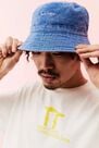 Urban Outfitters - Blue iets frans... Washed Denim Bucket Hat, Men Urban Outfitters - Blue iets frans... Washed Denim Bucket Hat, Men