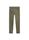 Mango - green Slim-fit cotton trousers Mango - green Slim-fit cotton trousers