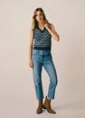 Mango - open blue Ankle-length straight-fit jeans, Women Mango - open blue Ankle-length straight-fit jeans, Women
