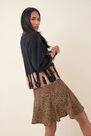 Salsa Jeans - Black Tie-dye sweater with shimmer Salsa Jeans - Black Tie-dye sweater with shimmer