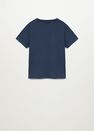 Mango - navy Organic printed cotton t-shirt Mango - navy Organic printed cotton t-shirt