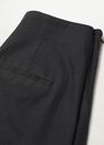 Mango - black Linen-blend high-waist shorts, Women Mango - black Linen-blend high-waist shorts, Women