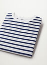 Mango - navy Striped cotton T-shirt Mango - navy Striped cotton T-shirt