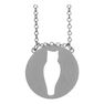 JAECI DESIGNS - Jaeci Owl Necklace Silver JAECI DESIGNS - Jaeci Owl Necklace Silver