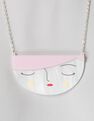 LITTLE MOOSE - Little Moose Faces Small Face Necklace LITTLE MOOSE - Little Moose Faces Small Face Necklace